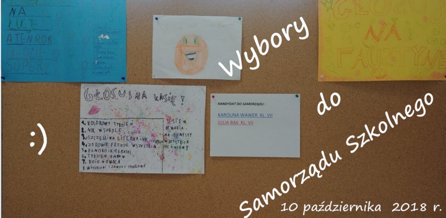 Wybory do Samorządu Uczniowskiego