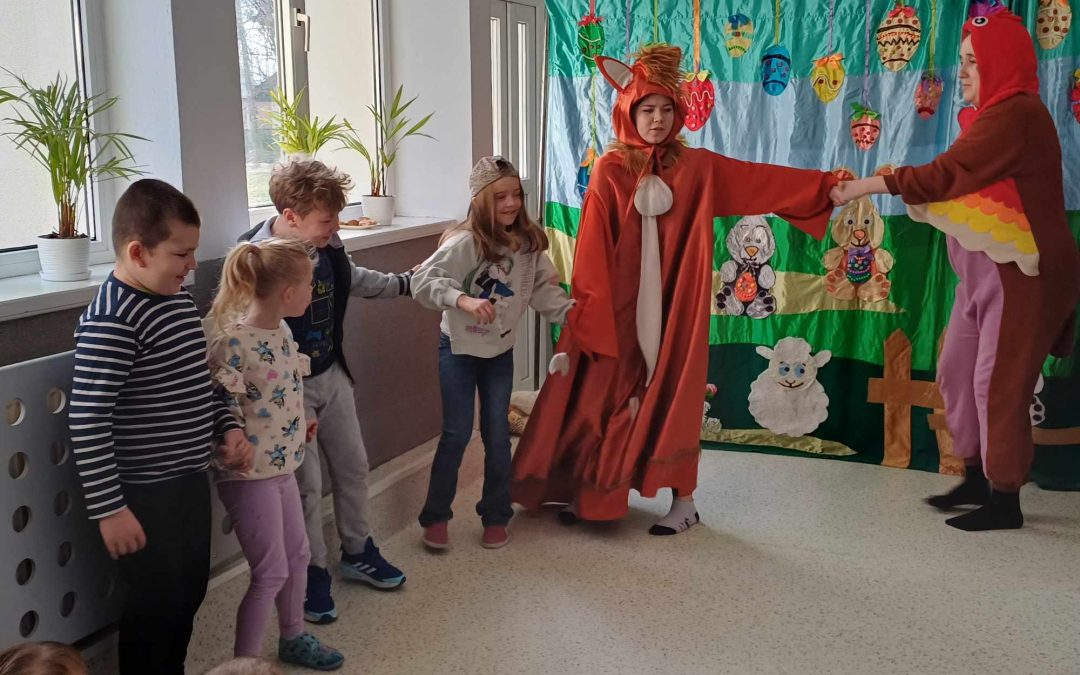 Teatrzyk profilaktyczny „Zagubione pisanki”